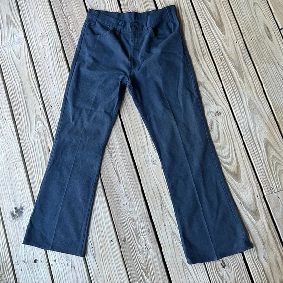 1960s LEVI’S STA-PREST Size W38 vintage Big E Levi's Sta Prest denim trousers, 38 x 30 – 86